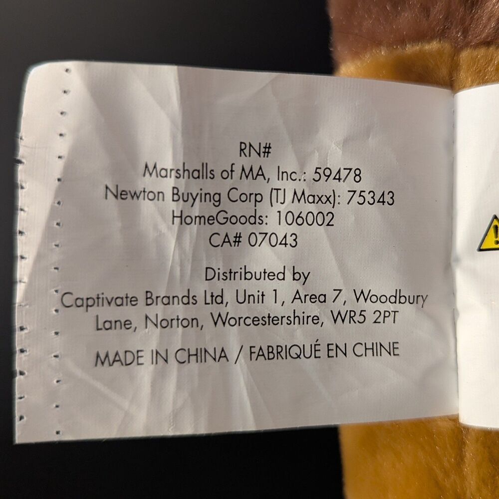 Weighted Plush Horse by Coco + Lola 2.2 lb (1kg) stuffed animal for comfort NWT - Picture 16 of 16